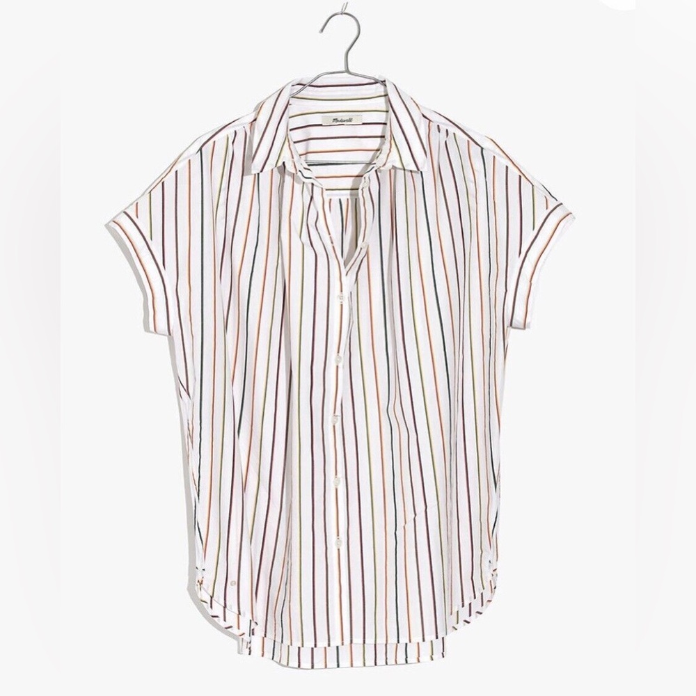 Madewell Central Shirt in Sadie Stripe